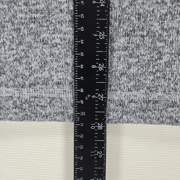 The North Face Gordon Lyon's 1/4 Zip Fleece Gray Long Sleeve Sweater Size XL - Picture 4 of 6